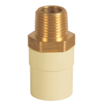 CPVC Brass Reducing MTA (Hex Type)